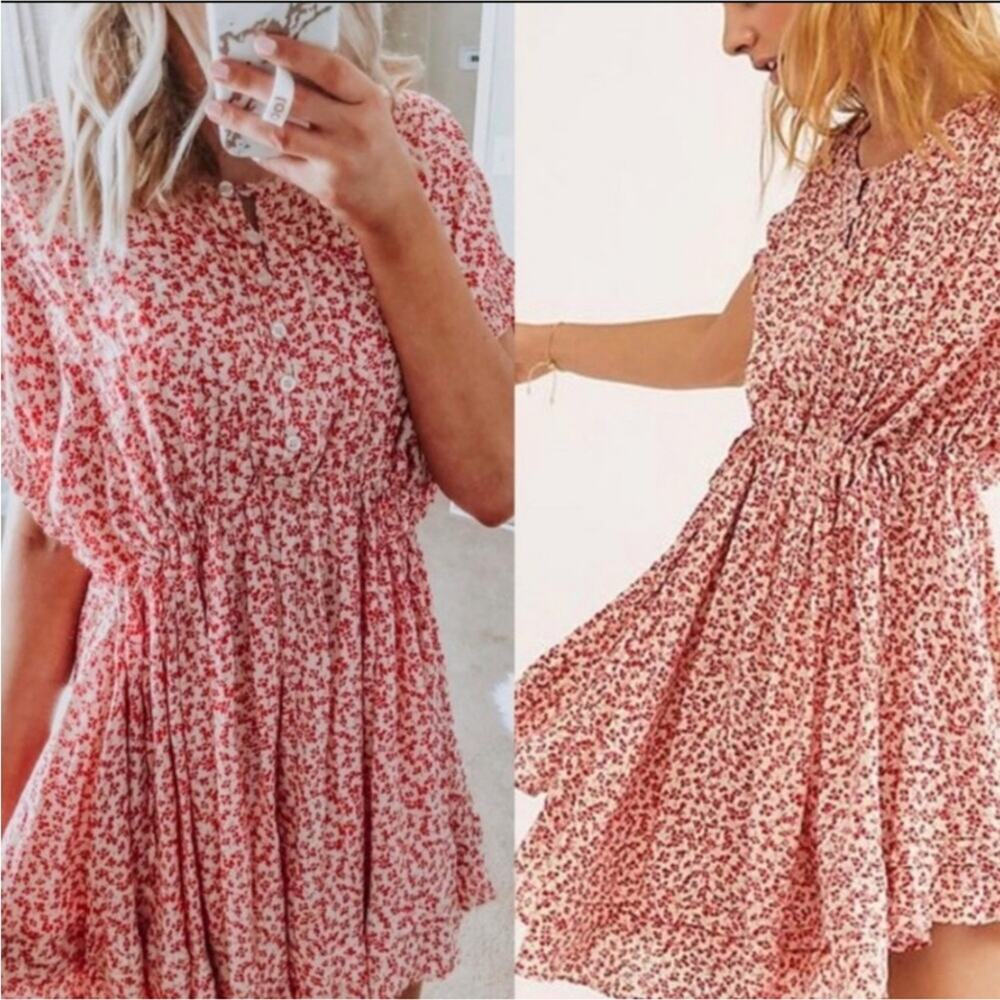 Free People One Fine Day Mini Dress S